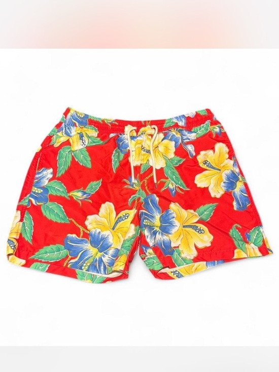 Polo Ralph Lauren Other - Men's Polo Ralph Lauren Red Floral Swim Trunks